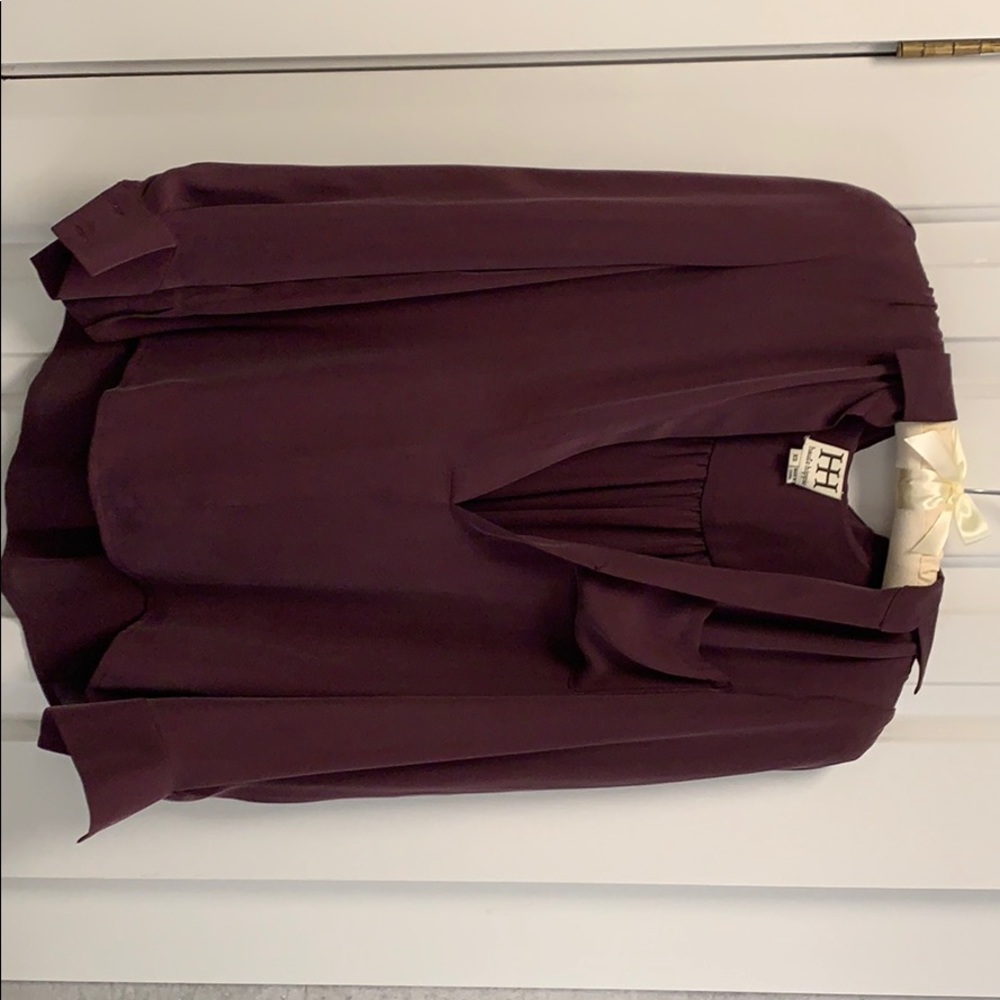 Haute Hippie silk long sleeve